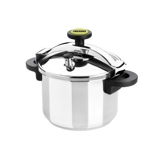 Olla Cocina Presion 08Lt Tradicional Recta Inox Classica Monix