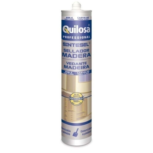 Sellador Sint Mad 300 Ml Roble Gris/Cl Sintesel Quilosa
