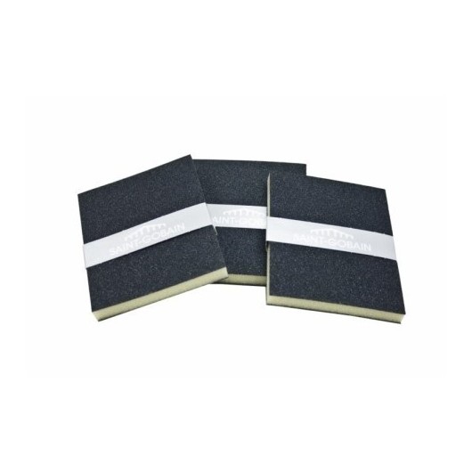 Esponja Pintor Abrasiva 125X98X12Mm 2Caras Grano Medio Saint-Gobain