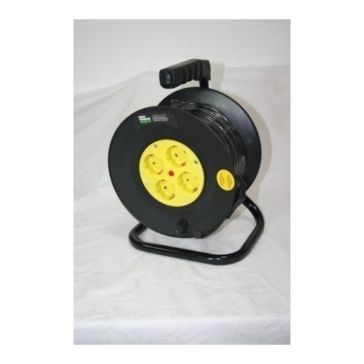 Enrollacable 3X1,5Mm 25Mt 4T-Tt Plastico Macpower Mader