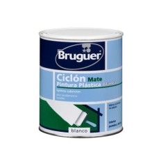 Pintura Plastica Mate 750 Ml Blanco Interior Ciclon Bruguer