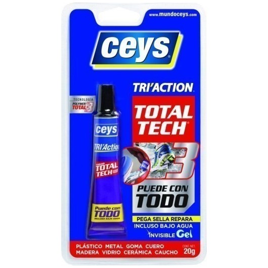 Adhesivo Sellador Tri-Action 20 Gr Total Tech Xpress Ceys