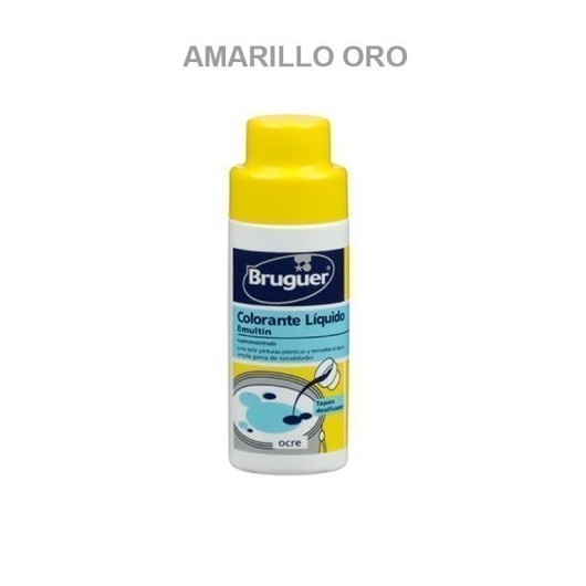 Tinte Concentrado Al Agua 50 Ml Ama/Oro Emultin Bruguer