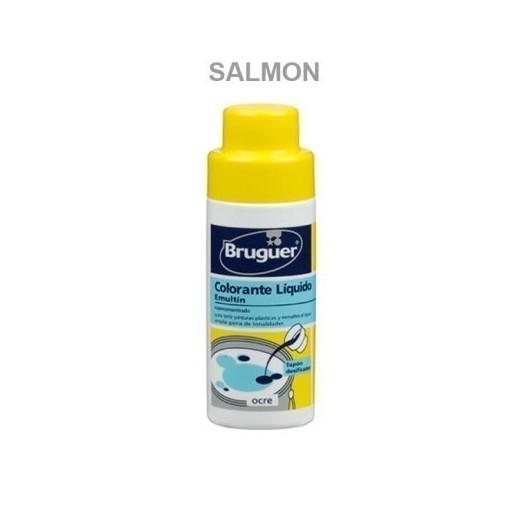 Tinte Concentrado Al Agua 50 Ml Salmon Emultin Bruguer