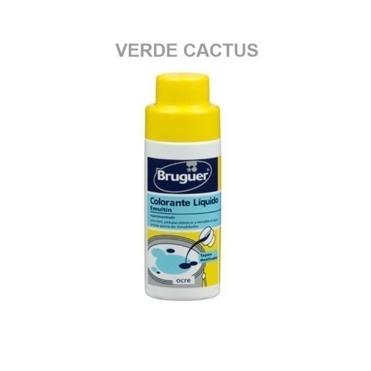 Tinte Concentrado Al Agua 50 Ml Ver/Cac Emultin Bruguer