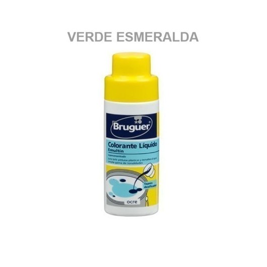 Tinte Concentrado Al Agua 50 Ml Ver/Esm Emultin Bruguer