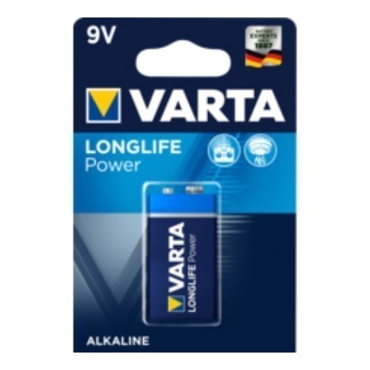 Pila Alcalina 6Lr61 9V Longlife Power Varta