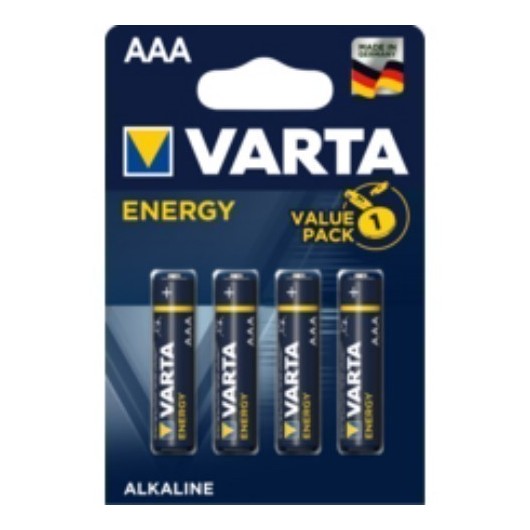 Pila Alcalina Lr03 Aaa 1,5V Energy Varta 4 Pz