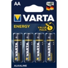 Pila Alcalina Lr06 Aa 1,5V Energy Varta 4 Pz