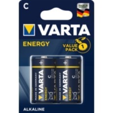 Pila Alcalina Lr14 1,5V Energy Varta 2 Pz