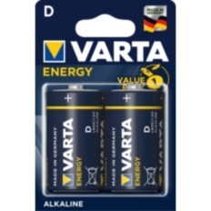 Pila Alcalina Lr20 1,5V Energy Varta 2 Pz