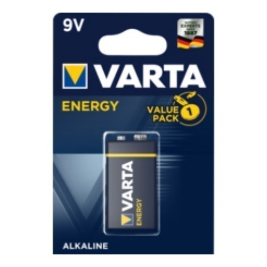 Pila Alcalina 6Lr61 9V Energy Varta