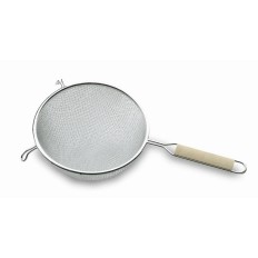 Colador Cocina Media Bola 26Cm Mango Baquelita Inox Lacor