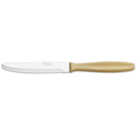 Cuchillo Cocina Postre 105Mm Mango Polipropileno Beige Inox Arcos 370100