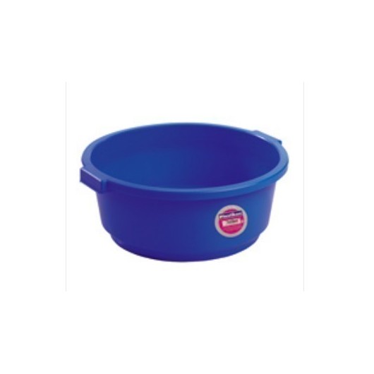 Barreño Agua 40 Lt Redondo Tes Plastico Azul Bajo 56X22Cm 6540L