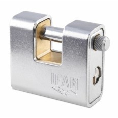 Candado Seguridad  90Mm Arco Rectangular Ac Crom Ifam
