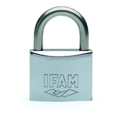 Candado Seguridad  40Mm Arco Corto Acero 316 Inox Ifam