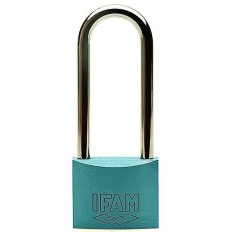 Candado Seguridad  40Mm Arco Extra Largo Laton K40Ael Laton Ifam