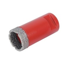 Corona Perforadora   Porcelana Corte Seco Ø 28Mm Diamante  M14 Rubi