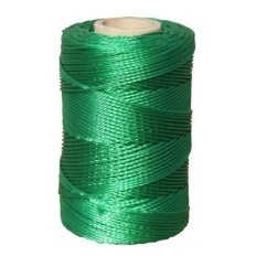 Hilo Atirantar 02Mm Nylon Verde Trenzado 8842 Hyc 100 Mt