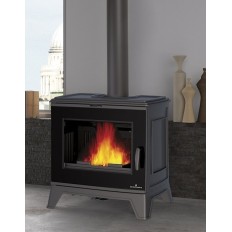 Estufa De Fundicion 9Kw Con Cristal Vision  Modelo Preston-9-V