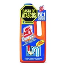 Desatascador Tuberias Quimico  Gel Wcnet Energy Wcnet 1 Lt