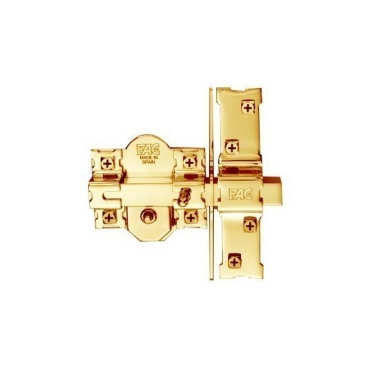 Cerrojo Sobreponer 80Mm 946Rp Dorado Sistema R Uve Fac