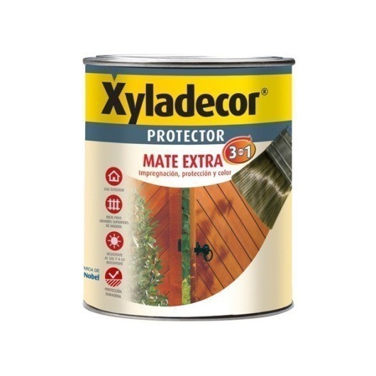 Protector Preparacion Madera 2,5 Lt Teca Interior/Exterior Mate 