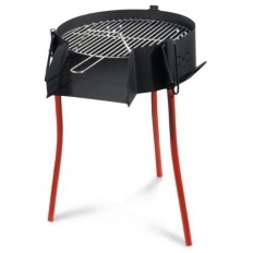 Barbacoa Carbon 50 Cm Redonda Paellero Rustica La Ideal