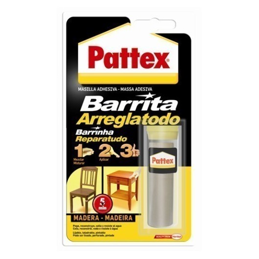 Masilla Madera Adhesiva 48 Gr Barrita Arreglatodo Pattex