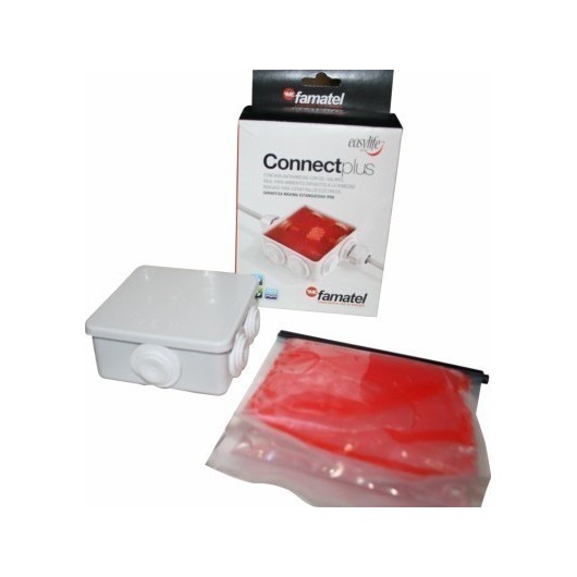 Caja Electricidad Empalme 80X80 Estanca Gel Maxima  Famat