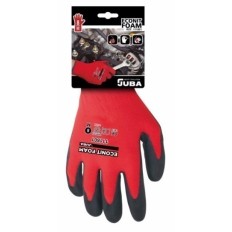 Guante Mecanico Xl10 Palma Nitrilo Eco-Nit Nylon Rojo Juba