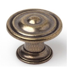 Pomo Mueble 30Mm Zamak Cuero Rei