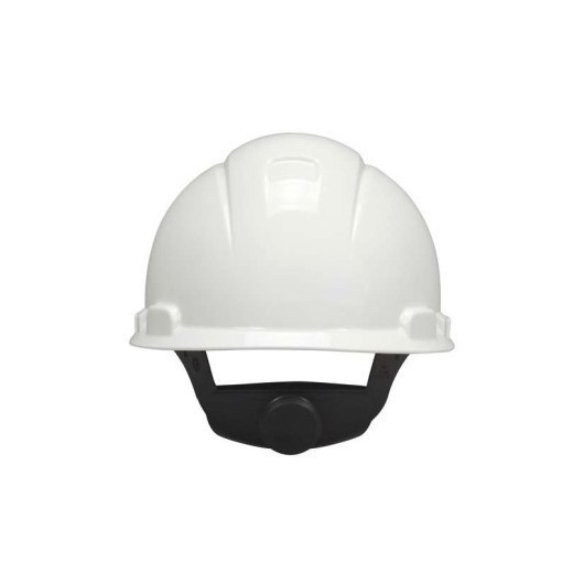 Casco Obra Ajustable  Blanco Arnes Cabeza 3M