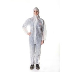 Mono Trabajo Xl Capucha Polipropileno Desechable Blanco 3M