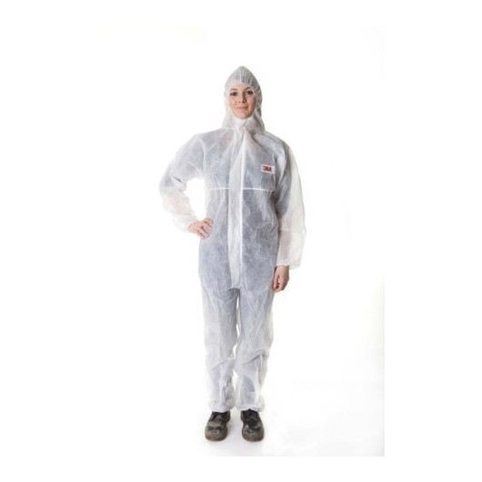Mono Trabajo Xl Capucha Polipropileno Desechable Blanco 3M