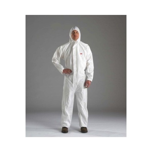Mono Trabajo Xl Capucha Polipropileno Desechable Blanco 3M