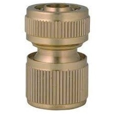 Conector Riego 1/2" Rapido  Natuur Laton Aqua Stop Nt98872