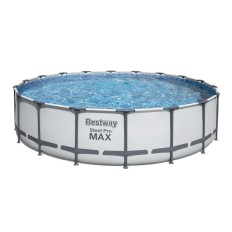 Piscina Pvc Circular 549X122Cm Cartucho 23062Lt Steel Pro Fp 