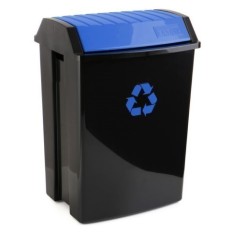 Contenedor Reciclaje  50 Lt 40X35,5X57,5Cm Tatay Plastico Azul 1102300