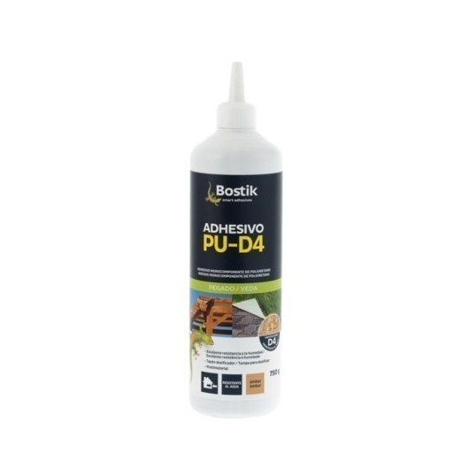 Adhesivo Poliuretano 750 Ml  Multimateriales Biberon Bostik