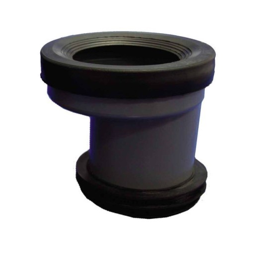 Manguito Evacuacion Inodoro 90Mm Excenttrico Pvc T-90El 