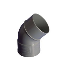 Codo Evacuacion M-H 45º 110Mmø Pvc Hidrotecnoagua