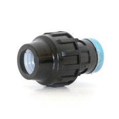 Enlace Riego Manguera  H Ø 40Mm-1-1/4" Roscado  Fitting Polipropileno  Natuur