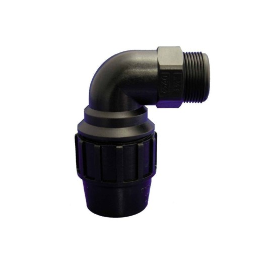 Codo Fontan 90º Rosca Macho  Ø 50Mm-1 1/2" Fit Pp Hidrot