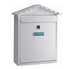 Buzon Exterior 360X300X110Mm Vertical Arregui Acero Blanco Visit E5741