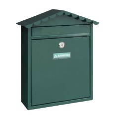 Buzon Exterior 360X300X110Mm Vertical Arregui Acero Verde Visit E5743