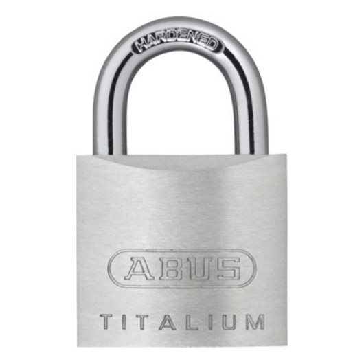 Candado Seguridad  35Mm Arco Corto Aluminio Titalium Abus