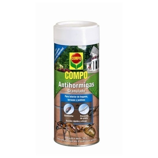 Insecticida Hormigas Granulado Talquera Compo 500 Gr