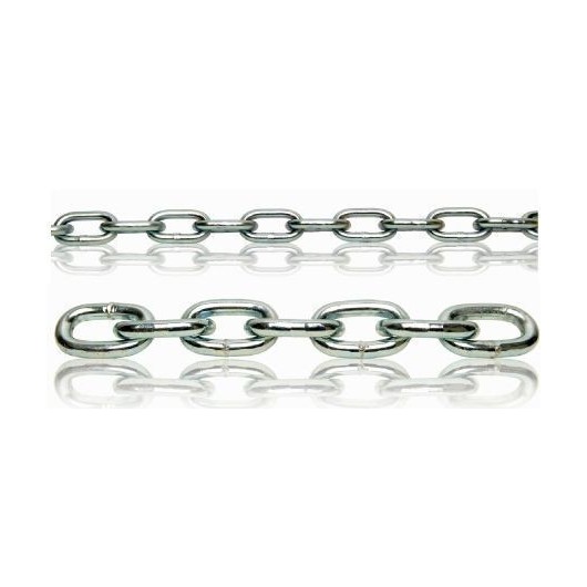 Cadena Industrial 4Mm Caja 84Mt 25Kg Eslabon Recto Cincado Ciro 25 Kg
